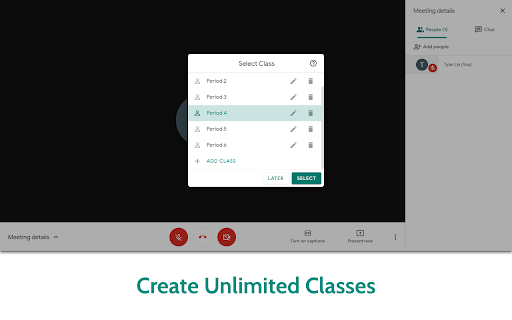 Create Unlimited Classes 