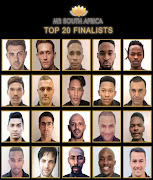 Mr South Africa's top 20 finalists for 2019.