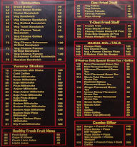 D Madras Cafe menu 5