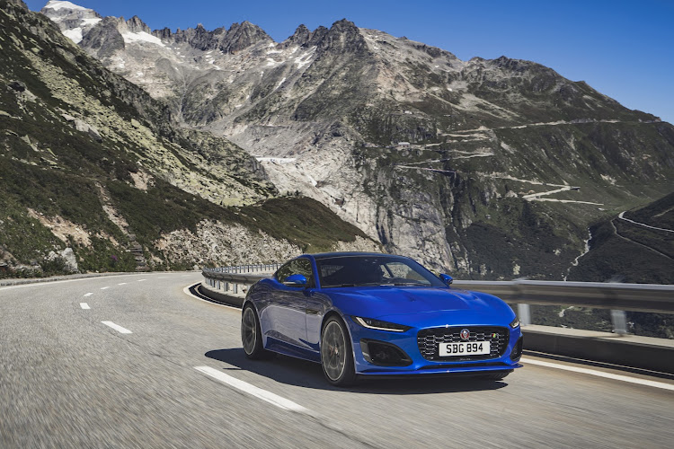 We’ll be driving Jaguar’s updated F-Type at the world launch in Portugal. Picture: SUPPLIED