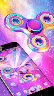 How to mod Neon Fidget Spinner Theme 1.1.5 mod apk for bluestacks