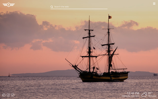 Sail Ships HD Wallpapers New Tab Theme