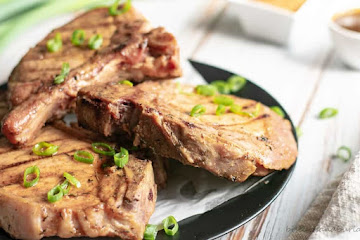 Grilled Pork Chops - Cajun Style