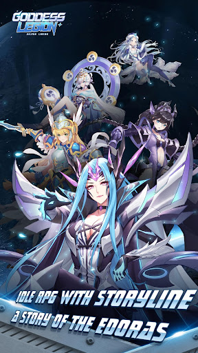 Goddess Legion: Silver Lining - AFK RPG APK MOD screenshots 1