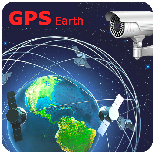 GPS Земля спутник карты & улица Посмотреть