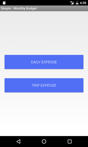 Simple - Monthly Budget