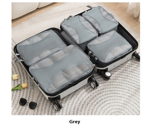 Title 12, Travel Compressed Storage Set Luggage Organizin...