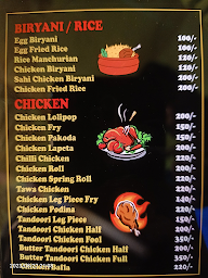 Dr. Chicken menu 4