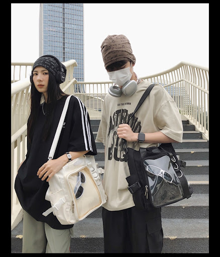 Title 24, Japanese Minority Design Transparent Crossbody ...