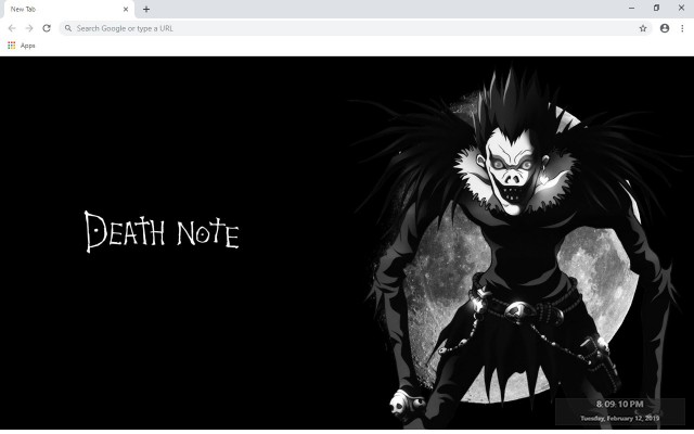 Death Note New Tab & Wallpapers Collection