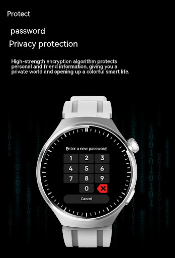 Title 10, High-definition large screen smartwatch with lo...