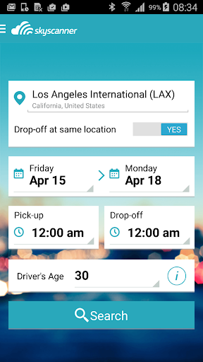 Skyscanner – Car Rentals