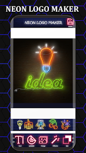 Neon Logo Maker - Logo Creator & Logo Designer Screenshot