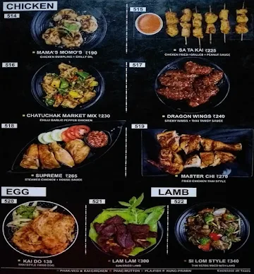 Spice Project menu 