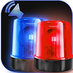 Cover Image of डाउनलोड लाउड पुलिस सायरन साउंड - पुलिस सायरन लाइट 1.4 APK