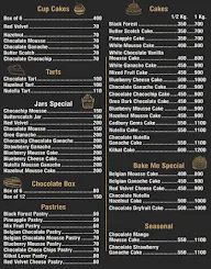 Bake Me A Wish menu 1