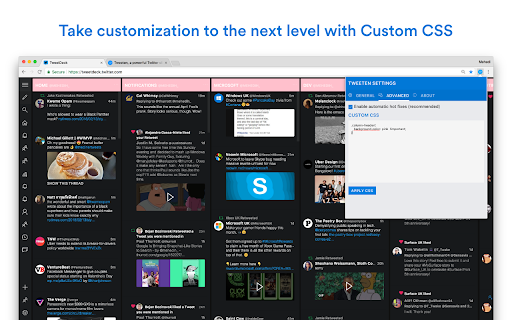 Take customization level with Custom CSS 