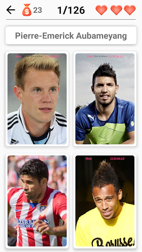 Screenshot Soccer Players - Quiz about So