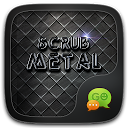 (FREE)GO SMS SCRUB METAL THEME 1.3.60 APK Скачать