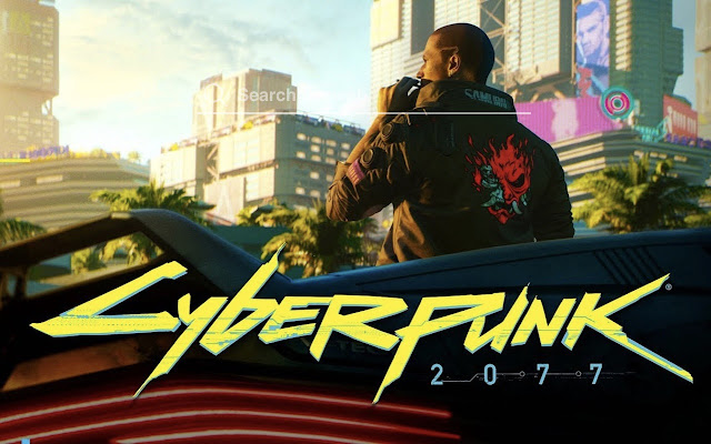 Cyberpunk 2077 HD Wallpaper Tab Theme