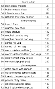 TGB Cafe N Bakery menu 3