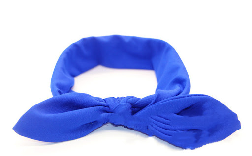 Title 6, Bowknot Bunny Ears Hair Band Bandana, a charmin...
