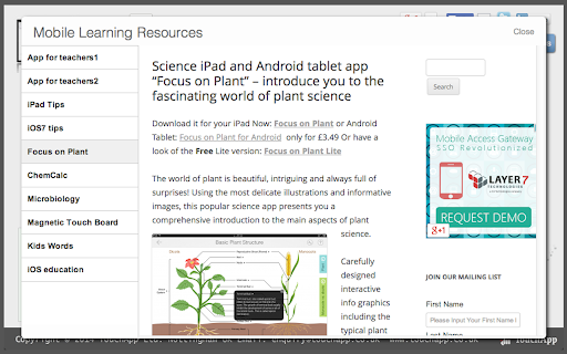 Mobile Learning Map