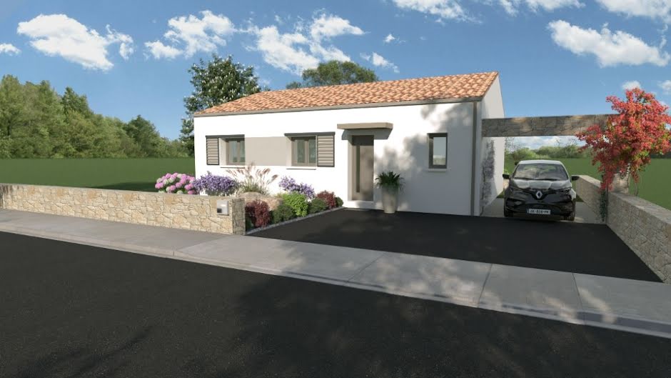 Vente maison neuve 4 pièces 81 m² à Landeronde (85150), 190 000 €