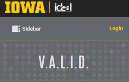 V.A.L.I.D. | The University of Iowa Preview image 0