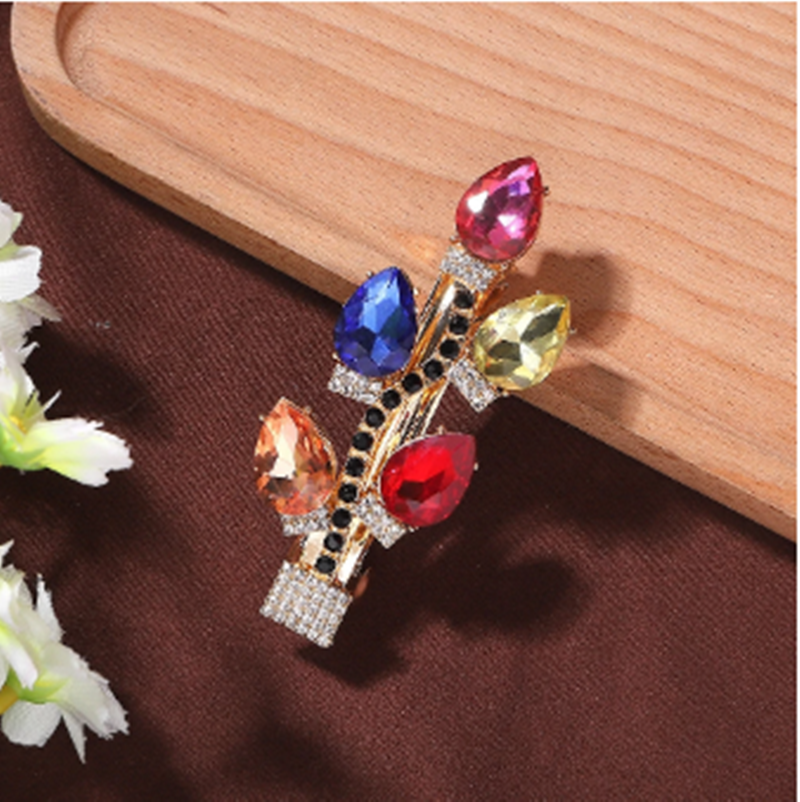 Title 2, Alloy Diamond Earring Hairpin Set