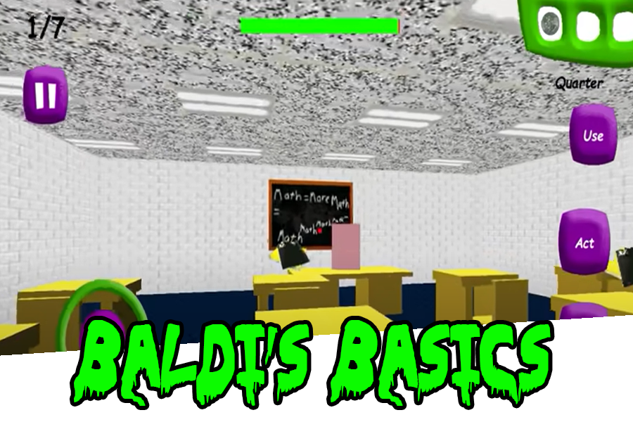 Baldi S Basics Robiox Classic Mod Latest Version Apk Download Baldi Basic Horror Education Math School Apk Free - roblox baldis basics in education learn images 10 apk