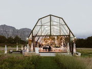 The glass cathedral at Blaauwklippen.