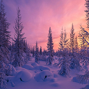 Wintry Sunrise HD Theme