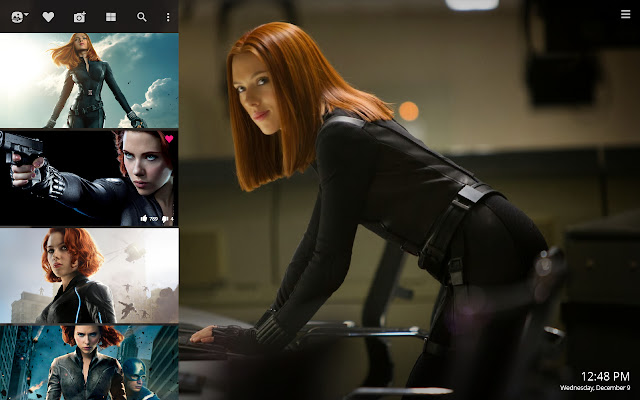 Black Widow Hd Wallpapers New Tab Theme