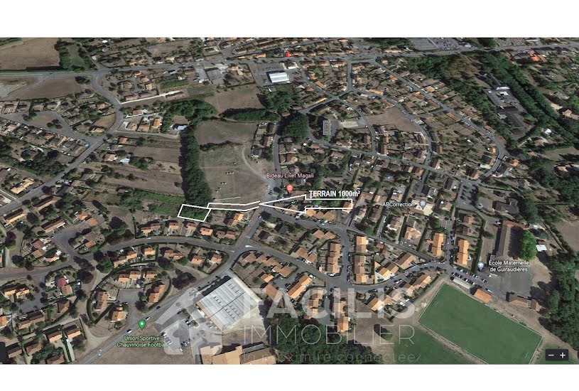  Vente Terrain à bâtir - 1 500m² à Chauvigny (86300) 