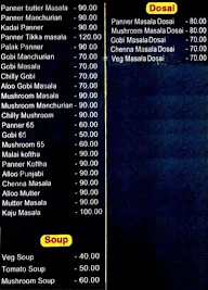 Sri Balaji Bhavan menu 2