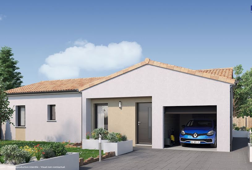  Vente Terrain + Maison - Terrain : 350m² - Maison : 83m² à La Chevrolière (44118) 