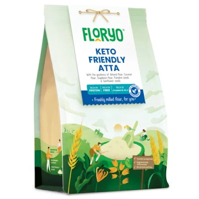 Floryo Keto Friendly Atta 450 Gm