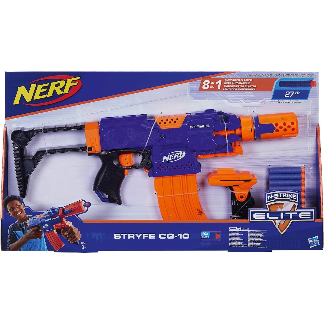 Бластер Nerf Elite Stryfe CQ10 недорого