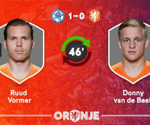 Ruud Vormer viert zijn debuut bij Oranje en wordt nog bijna matchwinnaar ook! 
