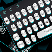 Black White Light Keyboard  Icon