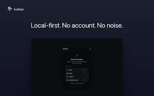 Subscription Tracker & Reminder - SubTrack screenshot 4