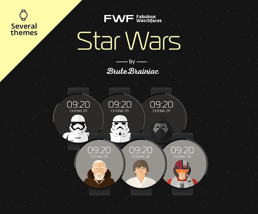 FWF Star Wars Watch Face Screen 2