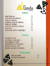 Gusto Pizzeria menu 2