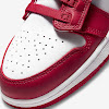 air jordan 1 hi fly ease gs cardinal red / white