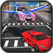 Flying Car Police Chase  Icon