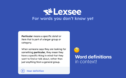 Lexsee - Dyslexia Reading Companion