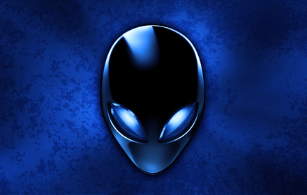 AlienWare: Blue By JpakMedia chrome extension