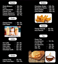 Cafe Feaver menu 2