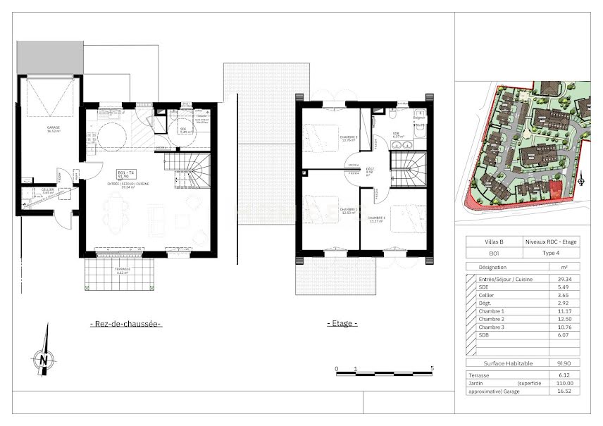 Vente maison 4 pièces 92 m² à Dax (40100), 289 000 €